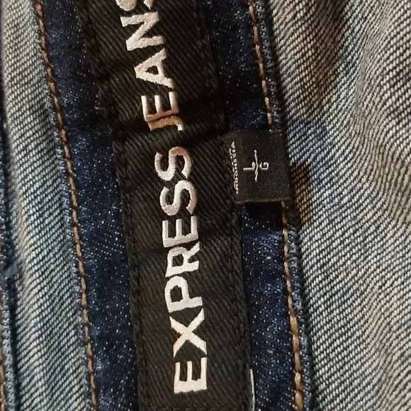 Express | Jean Jacket Metallic Sleeves - Picture 4 of 9